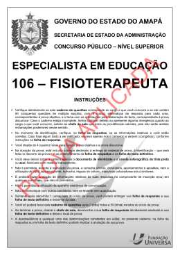 Prova Objetiva