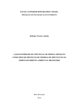 ESCOLA SUPERIOR DOM HELDER C&Acirc;MARA