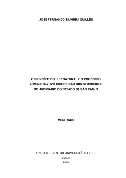 JOS&Eacute; FERNANDO SILVEIRA QUILLES O PRINC&Iacute;PIO DO