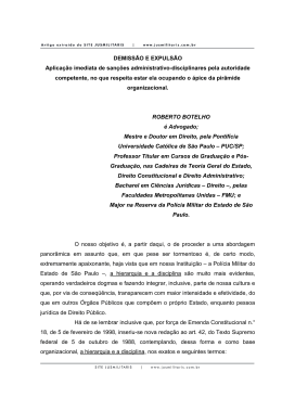 Demiss&atilde;o e Expuls&atilde;o - JusMilitaris.com.br