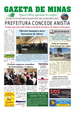 gazeta de minas