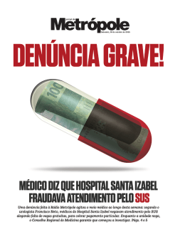 Jornal da Metr&oacute;pole Baixe aqui a edi&ccedil;&atilde;o digital