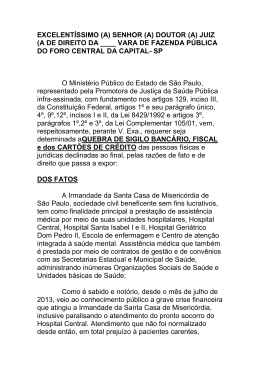 a de direito da ____ vara de fazenda p&uacute;blica do foro central da