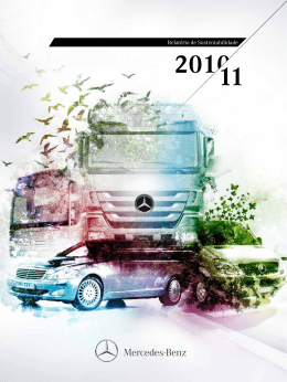 Versão PDF - Relatório de Sustentabilidade - Mercedes-Benz