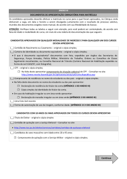 Continua - Portal de ingresso do IFRS