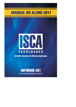 aqui - ISCA Faculdades