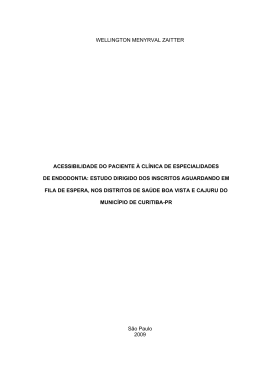 wellington menyrval zaitter acessibilidade do paciente &agrave; cl&iacute;nica de