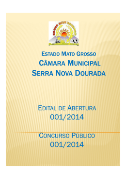 SERRA NOVA DOURADA
