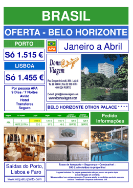 Belo Horizonte - Belo Horizonte Othon Palace