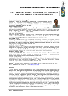 ISA/BH - BVSDE