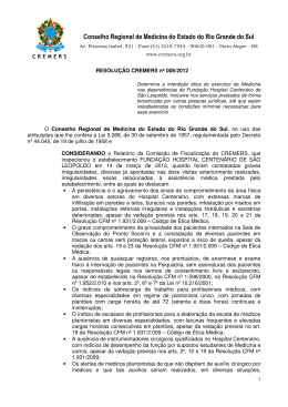 Conselho Regional de Medicina do Estado do Rio Grande do Sul