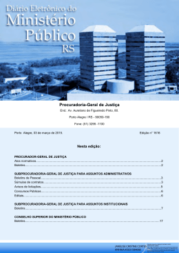 composi&ccedil;&atilde;o da Banca Examinadora - Minist&eacute;rio P&uacute;blico