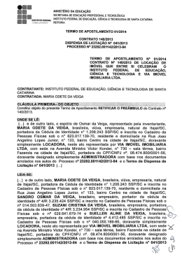 Termo de Apostilamento