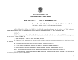 aprova Plano de Trabalho 2011