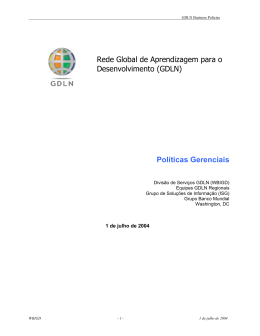 GDLN - World Bank Internet Error Page AutoRedirect