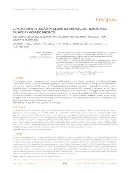 Portugu&ecirc;s - REME - Revista Mineira de Enfermagem