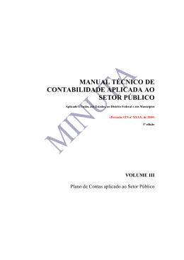 manual técnico de contabilidade aplicada ao setor público