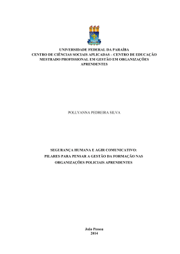 centro de educa&ccedil;&atilde;o mestrado profissional em gest&atilde;o