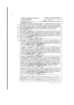 CERTIDAO DE ONUS BRASAL - Capital Leil&otilde;es