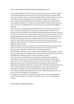 Veja a nota de esclarecimento da UFPI