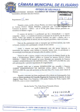 Requerimento 15/2015