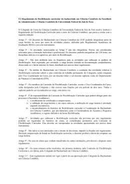 5.2 Regulamento de flexibiliza&ccedil;&atilde;o curricular do bacharelado