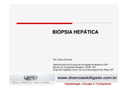 Biópsia Hepática - Dra. Eloiza Quintela