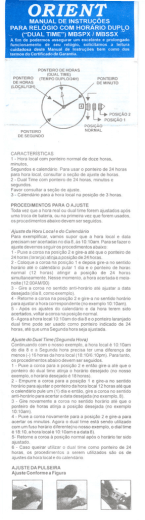 MANuAiL` DE ms`rRuçöEs 1 PARA RELoGio corri HoRARio ouP