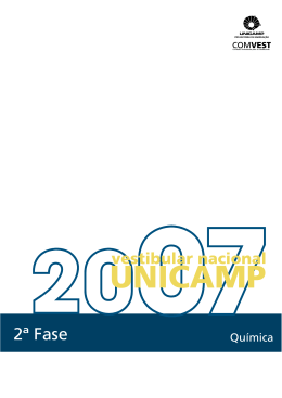 Qu&iacute;mica - Unicamp
