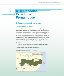 3 CTR Candeias: Estado de Pernambuco