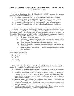 PROCESSO SELETIVO SIMPLIFICADO