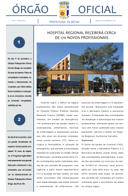 hospital regional receber&aacute; cerca de 170 novos profissionais