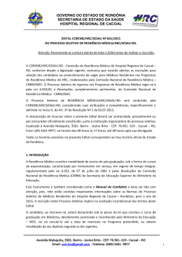 governo do estado de rond&ocirc;nia secretaria de estado da sa&uacute;de