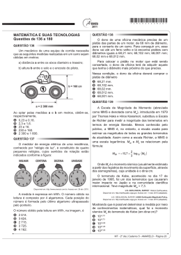 prova enem - Matem&aacute;tica