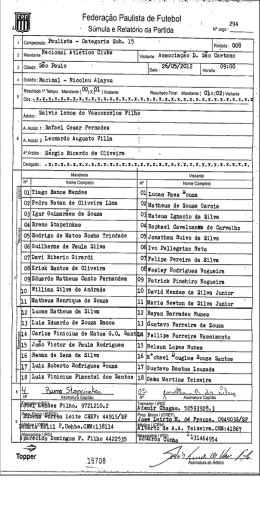 nas Federação Paulista de Futebol 294