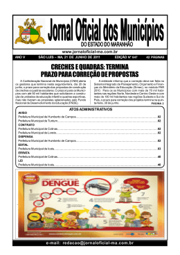 Edi&ccedil;&atilde;o N&ordm;: 647