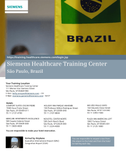 Siemens Healthcare Training Center São Paulo, Brazil