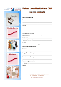 Kaizen Lean Health Care CHP