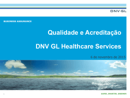 DNV GL Healthcare Services