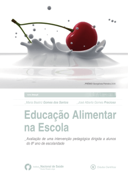 Educa&ccedil;&atilde;o alimentar na escola_e-book