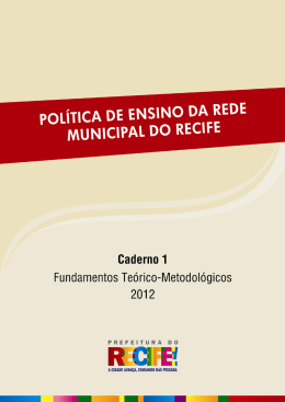 1&ordm; caderno - Prefeitura do Recife