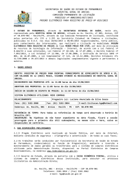 SECRETARIA DE SAÚDE DO ESTADO DE