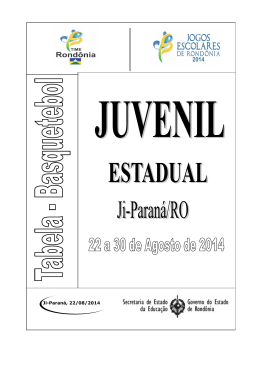 Ji-Paraná, 22/08/2014