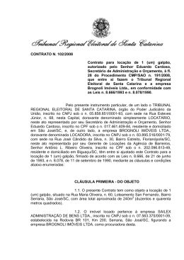 Tribunal Regional Eleitoral de Santa Catarina