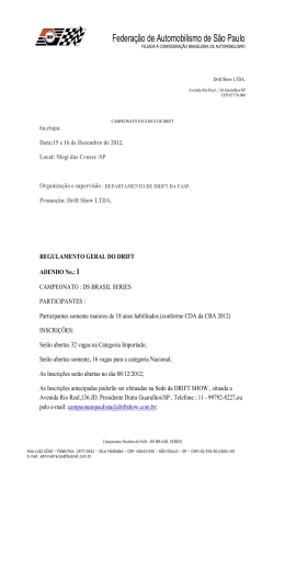 Federa&ccedil;&atilde;o de Automobilismo de S&atilde;o Paulo