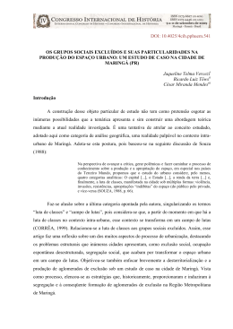 DOI: 10.4025/4cih.pphuem.541 OS GRUPOS SOCIAIS EXCLU&Iacute;DOS