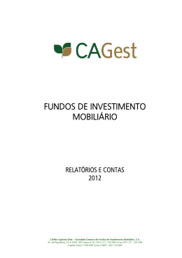 FUNDOS DE INVESTIMENTO MOBILI&Aacute;RIO