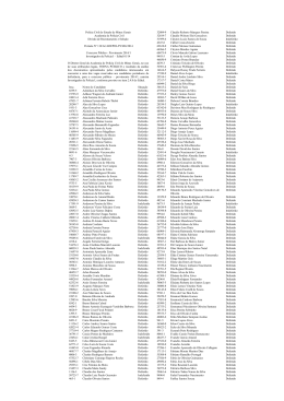 Portaria 110/14 - Resultado Inscri&ccedil;&atilde;o Portador Defici&ecirc;ncia