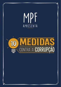 apresenta - Portal de Combate &agrave; Corrup&ccedil;&atilde;o