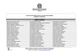 Anexo I - segmento discente - Instituto Federal de Educação